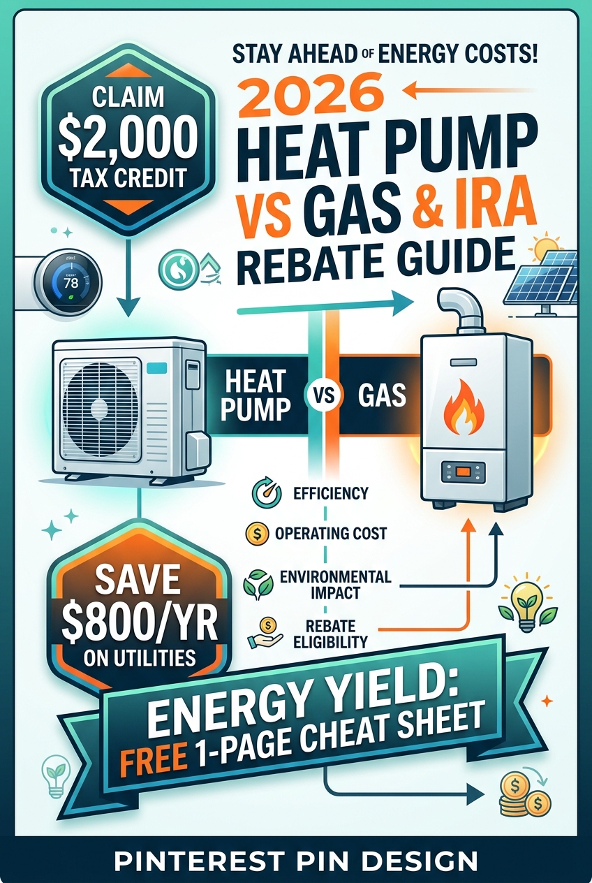 Heat Pump vs Gas Pinterest Pin